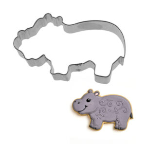 Hippo Hippopotamus 4 inch Cookie Cutter