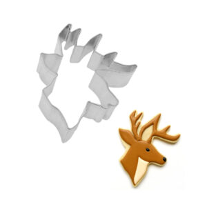 Deer Head 4 inch Cookie Cutter