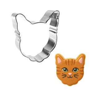 Cat Face 3.5 inch Cookie Cutter