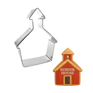 School Haunted House Church 4 inch Cookie Cutter