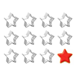 1 Dozen Mini Stars Cookie Cutters