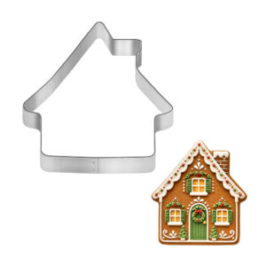 Gingerbread House Cottage Cabin 3 inch Cookie Cutter
