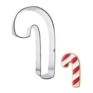Large Candy Cane 5 inch Cookie Cutter