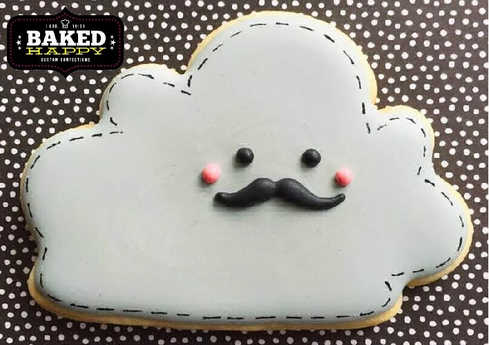 Drippy Cloud Cookie Cutter