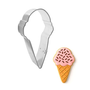 Ice Cream Cone 4 inch Cookie Cutter