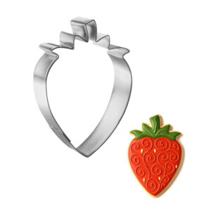 Strawberry Fruit 3.5 inch Cookie Cutter