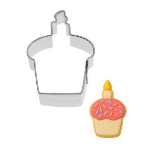 Mini Birthday Cupcake 1.5 inch Cookie Cutter