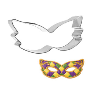 Mardi Gras Mask 4.5 inch Cookie Cutter