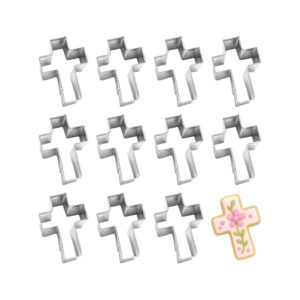 1 Dozen Mini Cross 1.75 inch Cookie Cutters