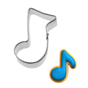 Mini Music Note 1.5 inch Cookie Cutter