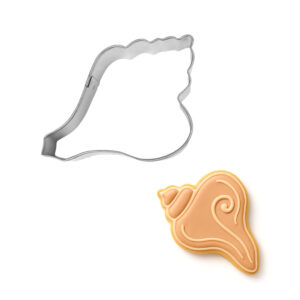 Conch Sea Shell 3.75 inch Cookie Cutter