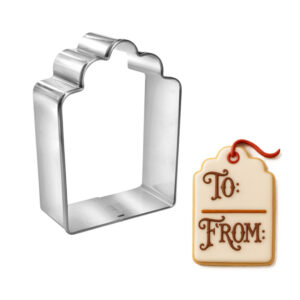 Gift Tag or Tea Bag 3 inch Cookie Cutter