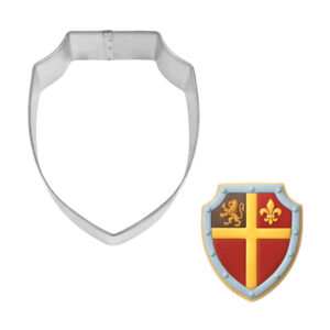 Badge Shield 4 inch Cookie Cutter