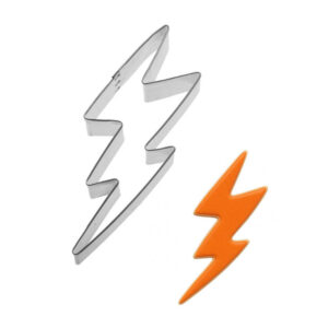 Lightning Bolt 5 inch Cookie Cutter