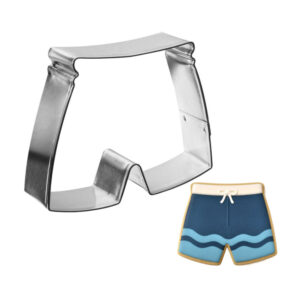 Swim Trunks Boxer 3.25 inch Cookie Cutter