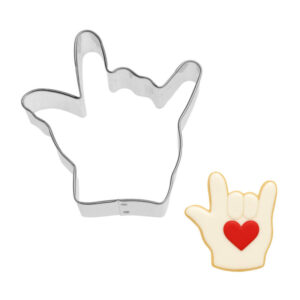 Love Hand Sign 3.25 inch Cookie Cutter
