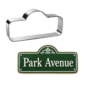 Street Sign 4.75 inch Cookie Cutter