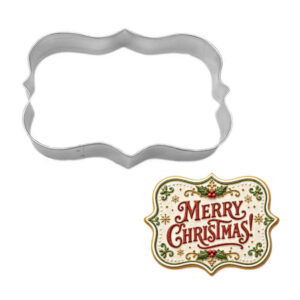 Large Frame Plaque 5 inch Cookie Cutter