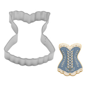 Fluted Corset 3.75 inch Cookie Cutter