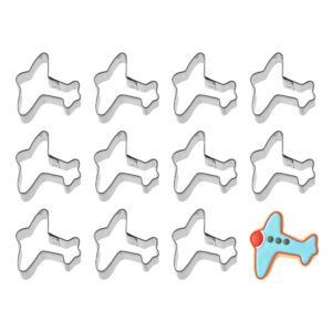 1 Dozen Mini Airplane 1.5 inch Cookie Cutters