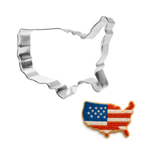 USA United States Map 4 inch Cookie Cutter
