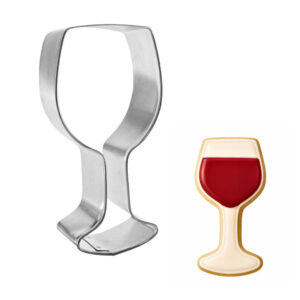 Champagne Wine Glass 4 inch Cookie Cutter