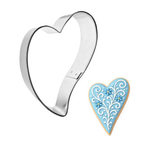 Folk Primitive Heart 3.5 inch Cookie Cutter