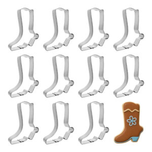 1 Dozen Mini Cowboy Boots 2.25 inch Cookie Cutters