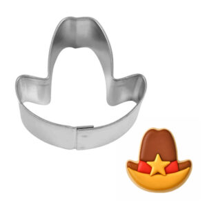 Mini Cowboy Hat 1.5 inch Cookie Cutter