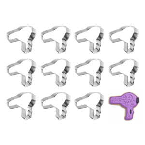Hair Dryer Salon 4 inch Cookie Cutter - 1 Dozen (12 count)