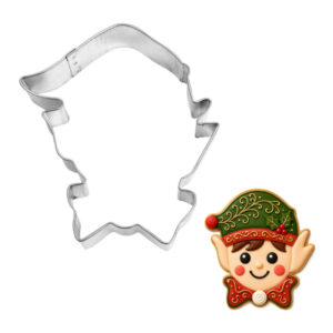 Elf Face 4 inch Cookie Cutter