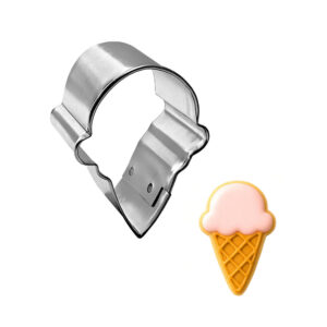 Mini Ice Cream Cone 2 inch Cookie Cutter