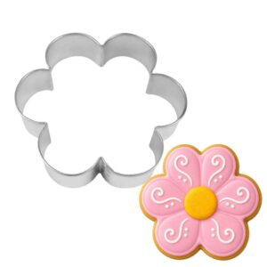 Scalloped Round Flower Circle 3.75 inch Cookie Cutter