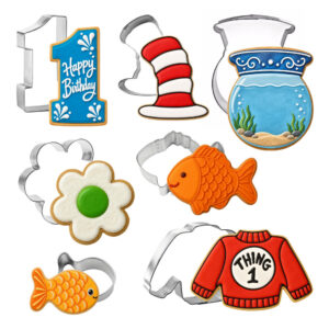 7 Piece Dr Seuss Cookie Cutter Set