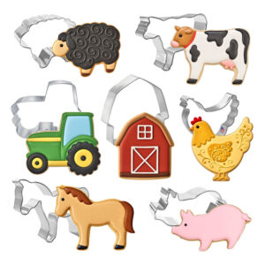 7 Piece Farm Cookie Cutter Set