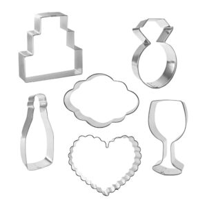 Wedding Cookie Cutter Set