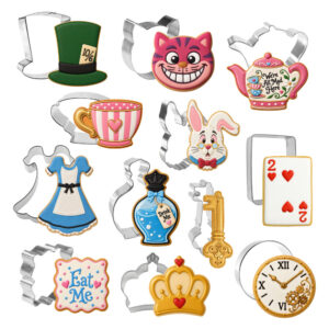 12 Piece Wonderland Cookie Cutter Set