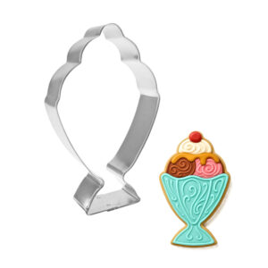 Ice Cream Sundae 5 inch Cookie Cutter