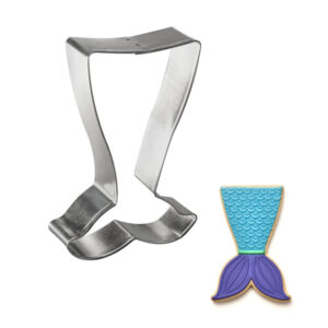 Large Mermaid Tail 4.5 inch Cookie Cutter