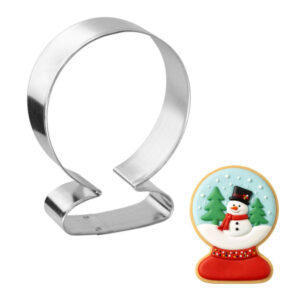 Snow Globe Crystal Ball 3.5 inch Cookie Cutter