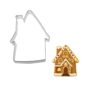 Large Haunted House Gingerbread Cottage 6.75 inch Cookie Cutter