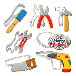 7 Piece Tool Cookie Cutter Set