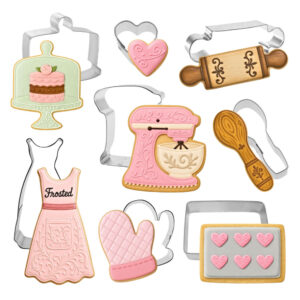 8 Piece Baking Cookie Cutter Set
