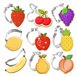 9 Piece Fruit Stand Cookie Cutter Set