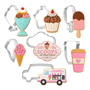 7 Piece Ice Cream Truck Cookie Cutter Set