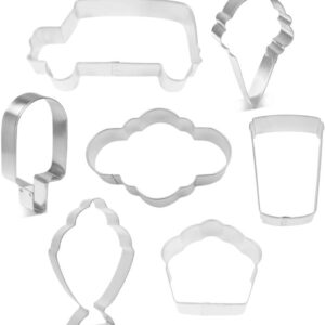 7 Piece Ice Cream Truck Cookie Cutter Set