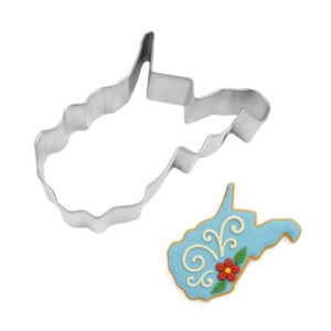 West Virginia State 4 inch Cookie Cutter