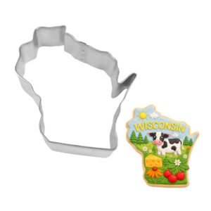 Wisconsin State 4 inch Cookie Cutter