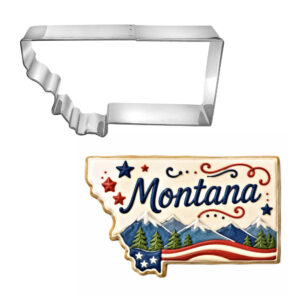 Montana State 4 inch Cookie Cutter