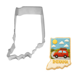 Indiana State 3.5 inch Cookie Cutter